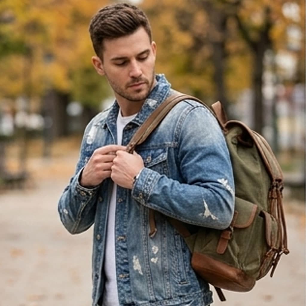 Tas Ransel Sekolah Kuliah Kerja  Waterproof 