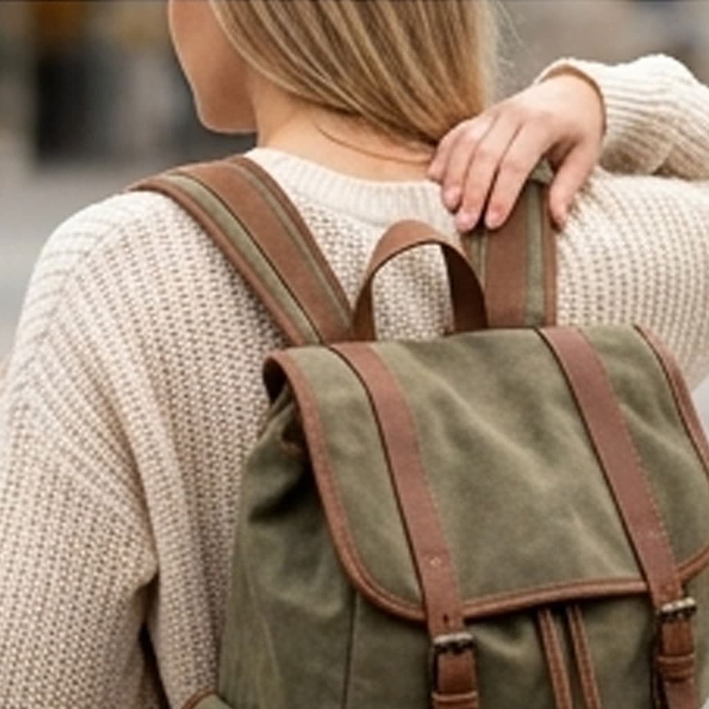 Tas Ransel Sekolah Kuliah Kerja  Waterproof 